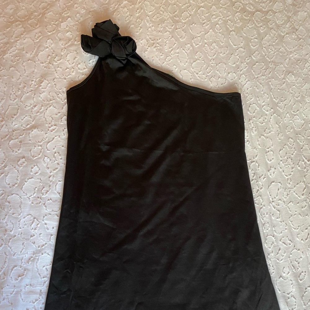 One Shoulder Little Black Dress